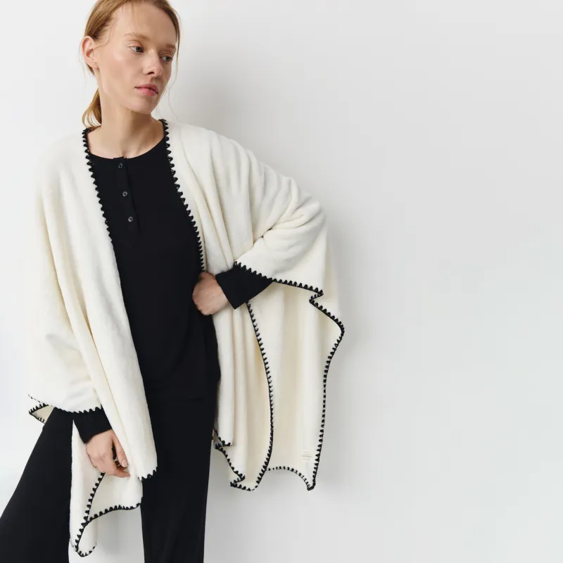 Пончо, Fleece poncho