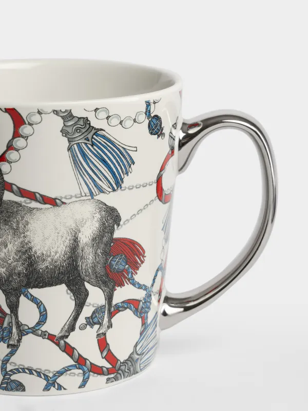Кружка, 500 мл, Баран, Sheep silver, image-2