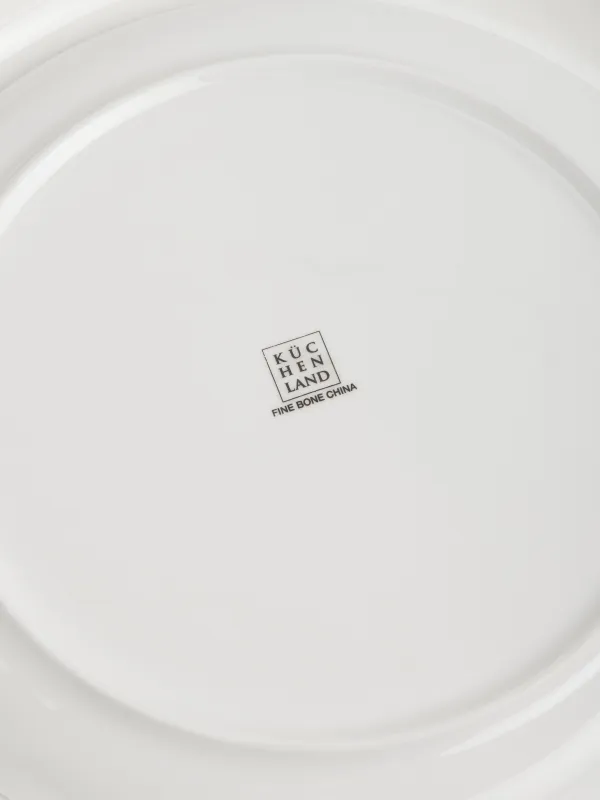 Сервиз обеденный, 6 перс, 18 пр, фарфор F, белый, Welmi, image-6