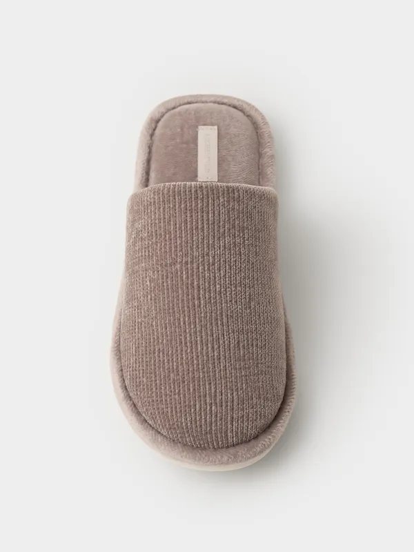Тапочки из шенилла и вельвета Chenille, image-2
