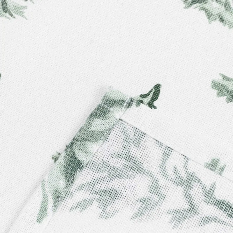 Полотенце кухонное, 40х60 см, хлопок, белое, Ели, Tree, image-4