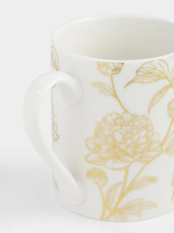 Кружка, 340 мл, Пионы, Bloome, image-2