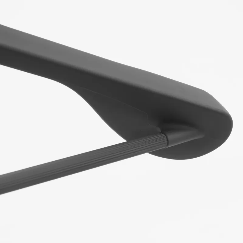 Вешалка-плечики, 44 см, для пиджаков и верхней одежды, пластик с покрытием, серая, Fun house , image-2