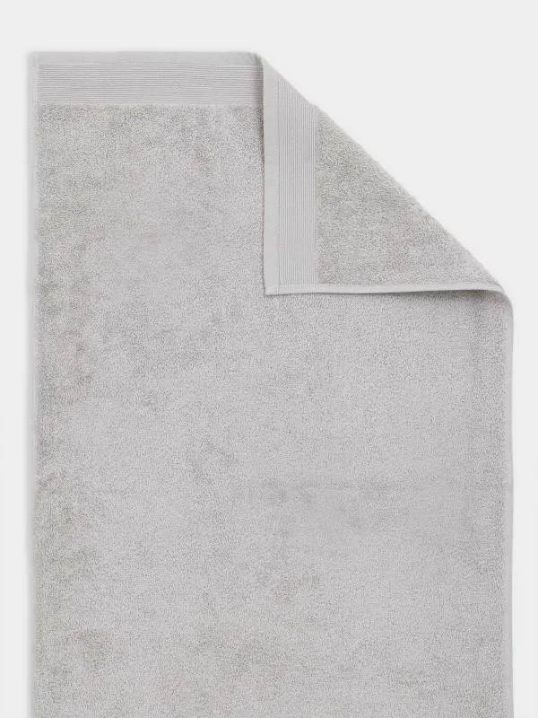 Полотенце, 50х90 см, хлопок, серое, Gentle cotton, image-2