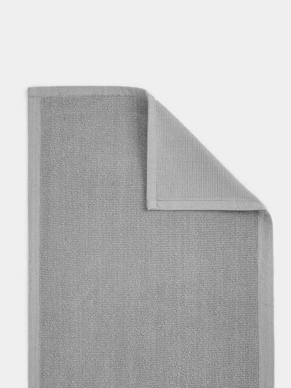 Полотенце кухонное, 30х60 см, 2 шт, хлопок, темно-серое/светло-серое, Mong, image-3