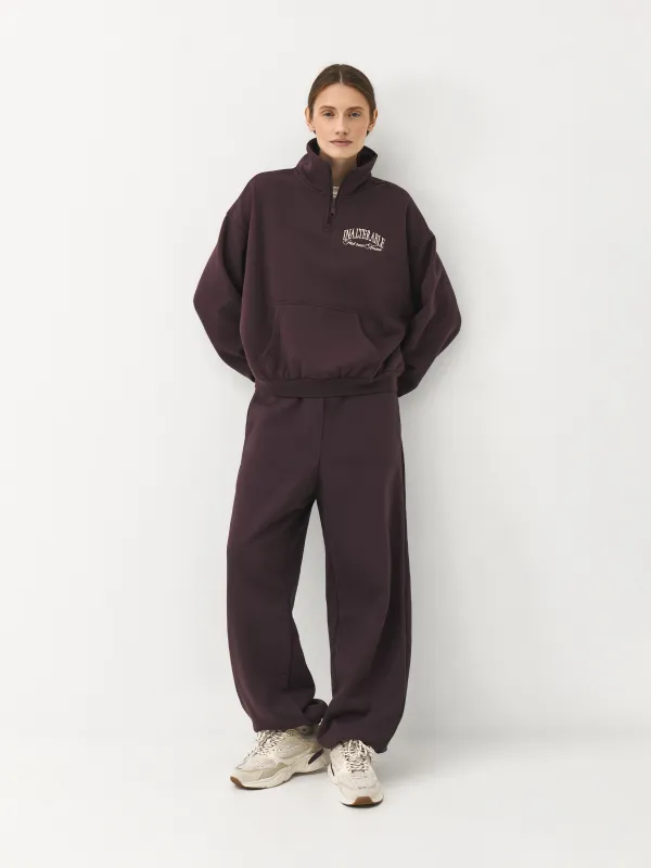 Брюки женские, бордовые, Leonie, image-0