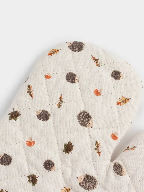 Прихватка-варежка, Autumn hedgehog, image-2