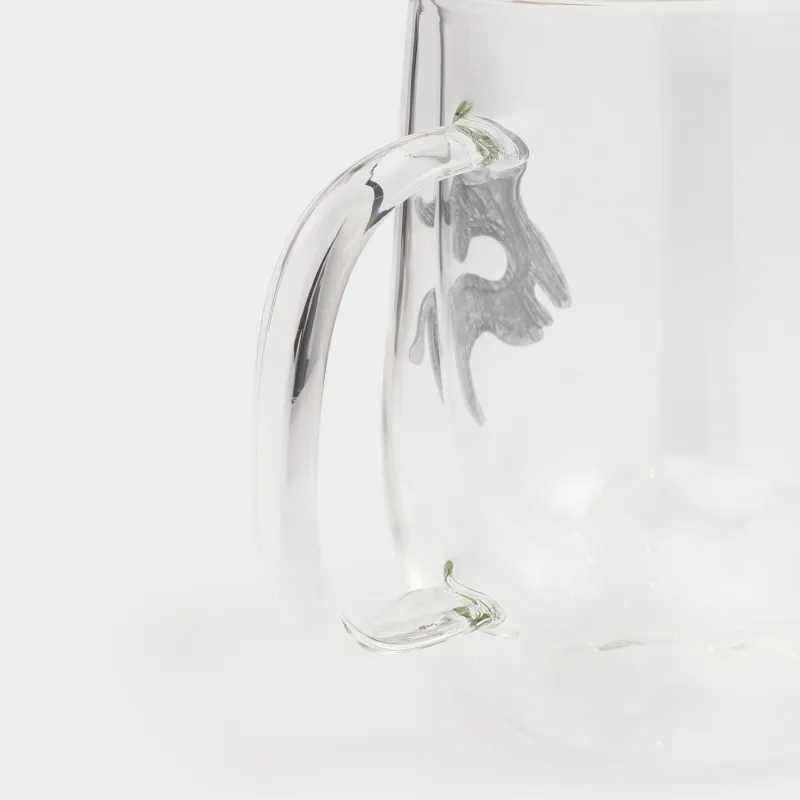 Кружка, 350 мл, стекло Б/металл, серебристая, Телец, Air-zodiac, image-2