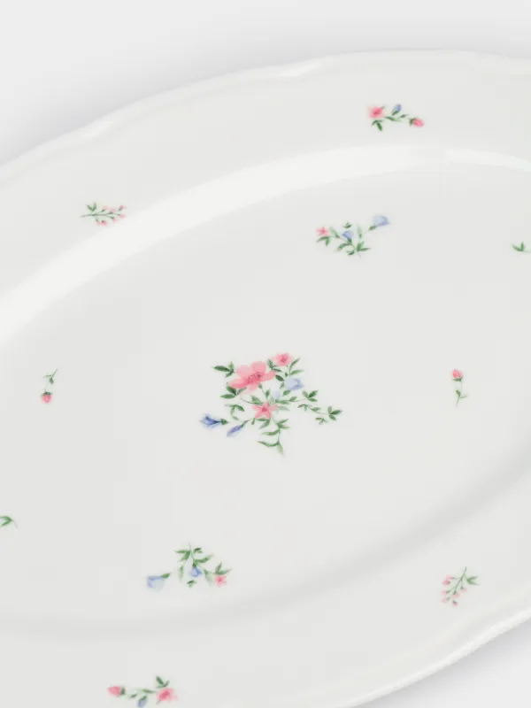 Блюдо, 30х21 см, Нежные цветы, El floria, image-2