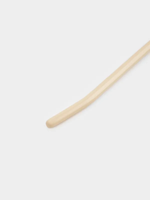 Вешалка-плечики для брюк/юбок, 36 см, 3 шт, металл с покрытием, бежевая, Colorful house, image-3