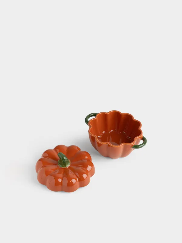 Форма для запекания, 16х13 см, 630 мл, с крышкой, Тыква, Gourd, image-3