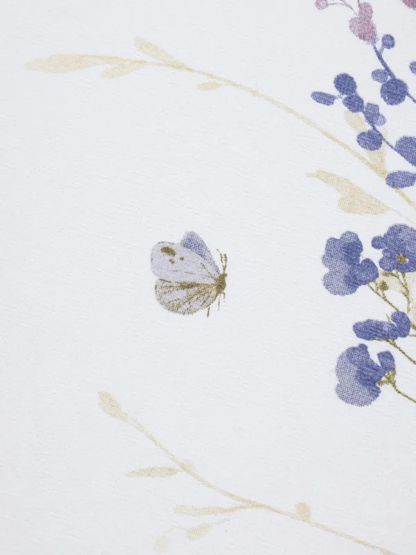 Полотенце кухонное, 40х60 см, хлопок, молочное, Весенние цветы, Meadow, image-2