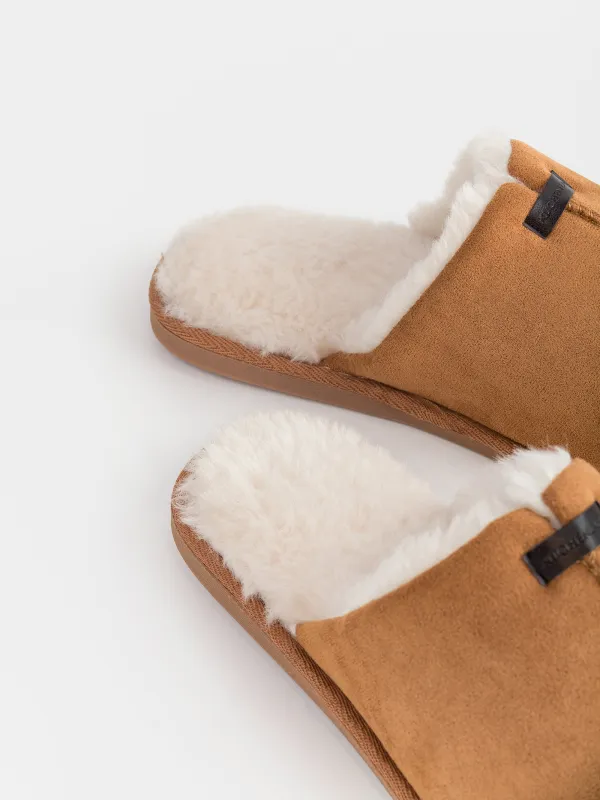 Тапочки домашние, Suede, image-2