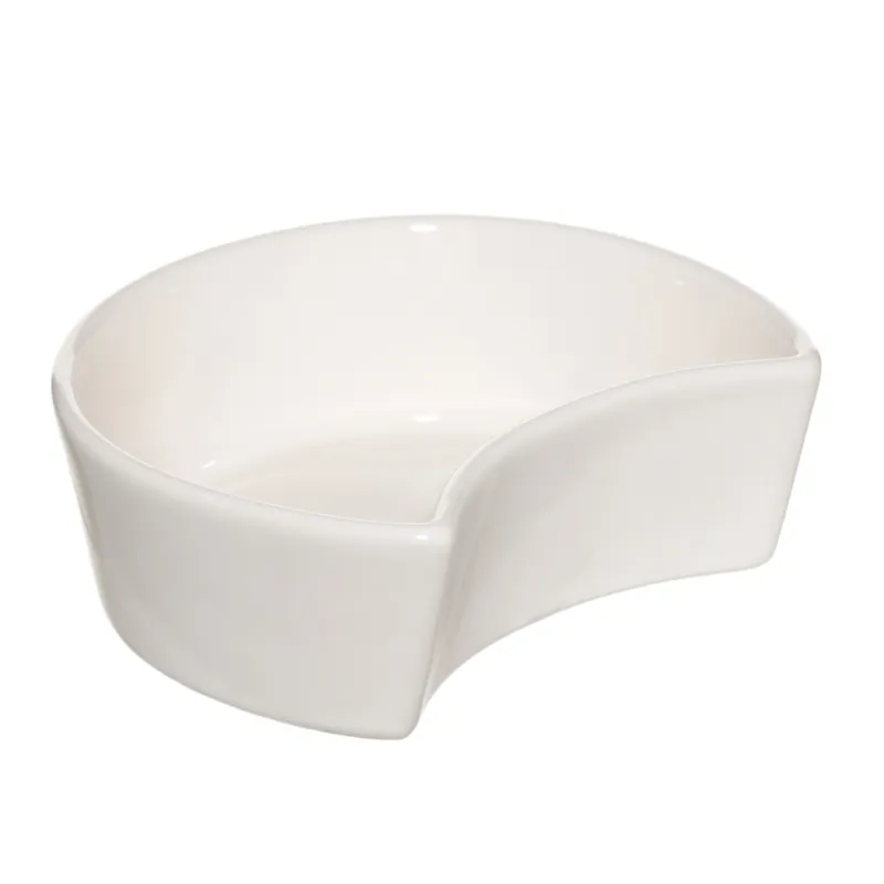 Набор для закусок, 3 пр, на подставке, керамика/дерево, Noble tree, image-2