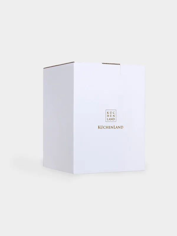 Емкость для хранения, 18х19 см, стекло Р, Цветок, Villari, image-2