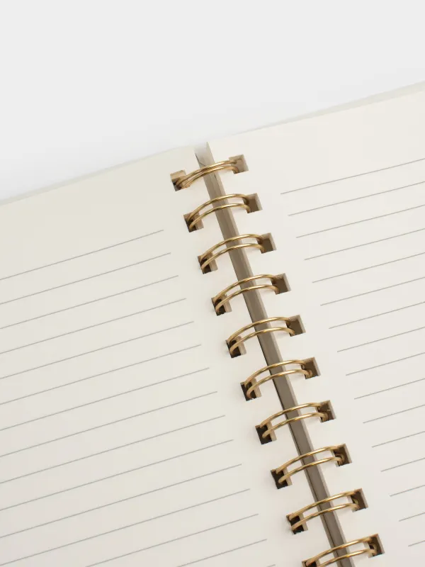 Блокнот, 15х20 см, 80 листов, на кольцах, Stationery gold, image-4