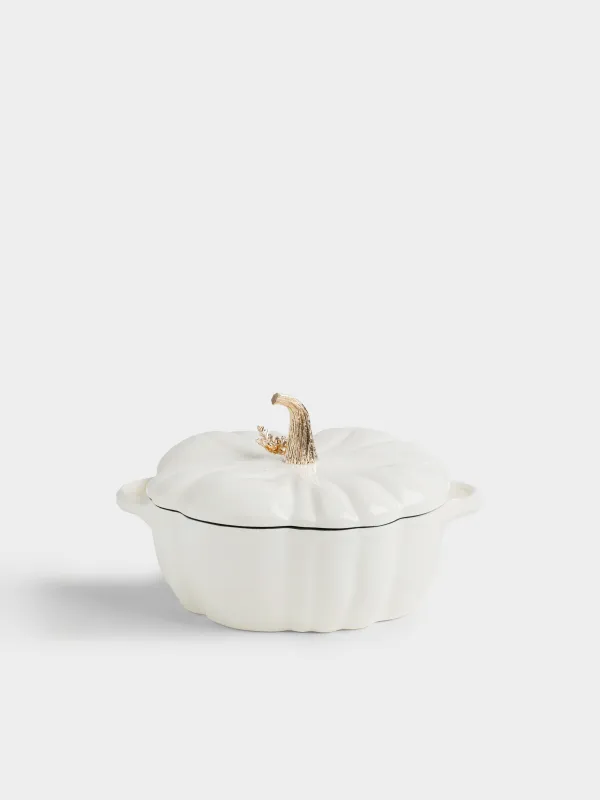 Казан, 2,7 л, с крышкой, Тыква, Gourd, image-0
