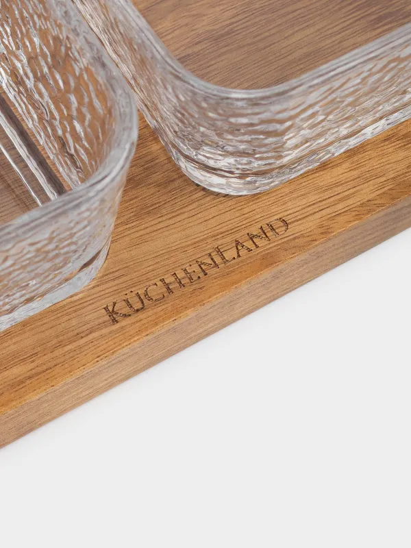 Набор для закусок, на подставке, Noble tree, image-1