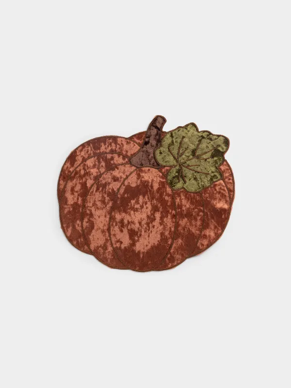 Салфетка под приборы, 37х38 см, Тыква, Velvet form, image-0
