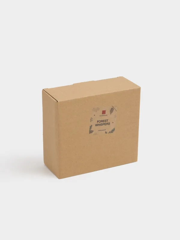 Салатник, 16х6 см, 370 мл, керамика, зеленый, Шишки на еловой ветке, Forest whispers, image-5