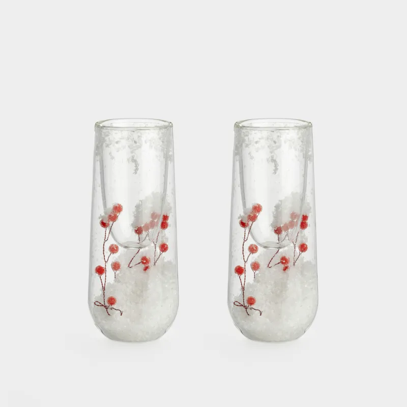 Бокал для шампанского, 100 мл, стекло, Air decor