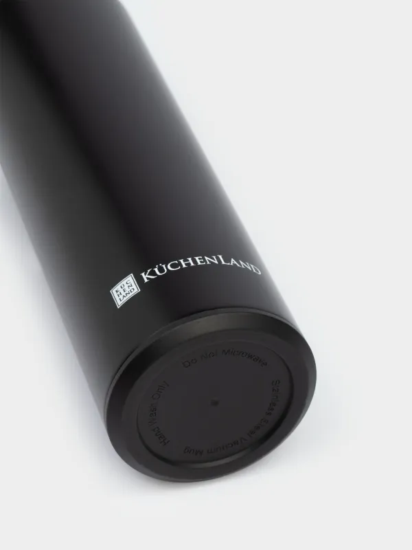 Термос, 500 мл, с термометром, сталь/пластик, черный, Celsius, image-5