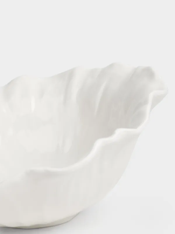 Блюдо глубокое, молочное, Crumple, image-1