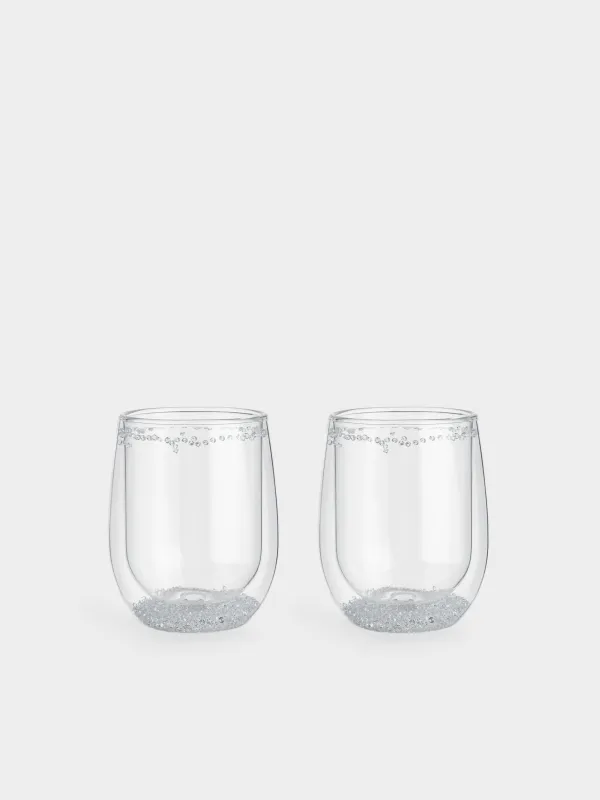 Стакан, 300 мл, 2 шт, с кристаллами, Air decor, image-0