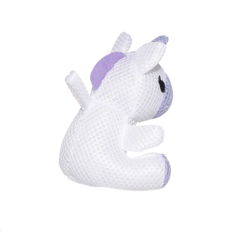 Набор для душа, 3 пр, детский, в косметичке, полиэстер, сиреневый, Единорог, Unicorn, image-1