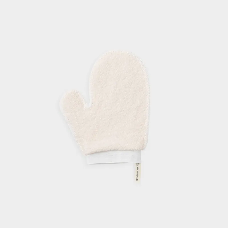 Мочалка-варежка для мытья тела, нейлон/хлопок, Unique spa