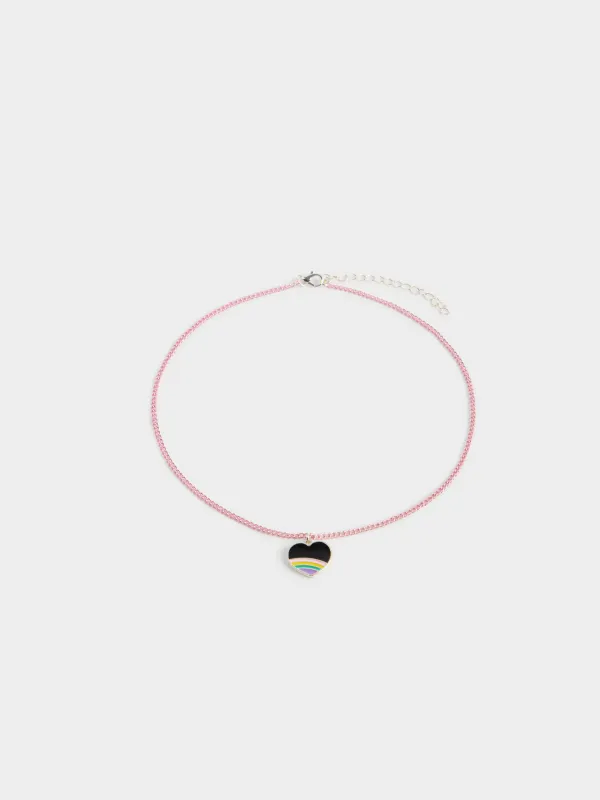 Набор украшений, детский, 3 пр, металл/акрил, Сердце, Views kids , image-1