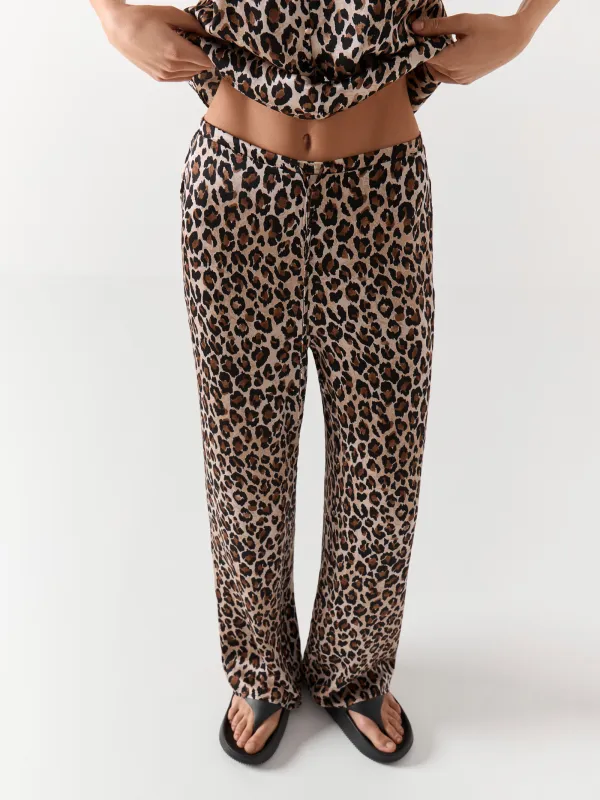 Брюки, коричневые, Lea, image-5