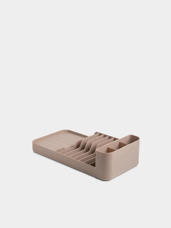 Сушилка для посуды, 44х22 см, пластик, бежевая, Galori, image-3