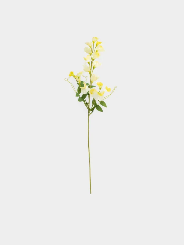 Ветка декоративная, 70 см, Желтый лизиантус, Flower garden, image-0