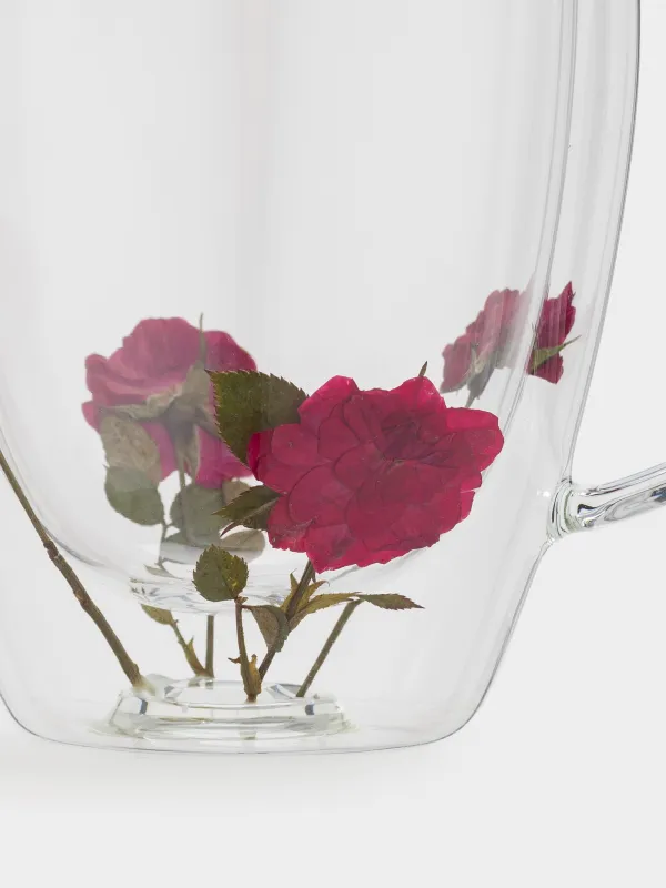 Кружка, 330 мл, с сухоцветами, Air decor, image-1