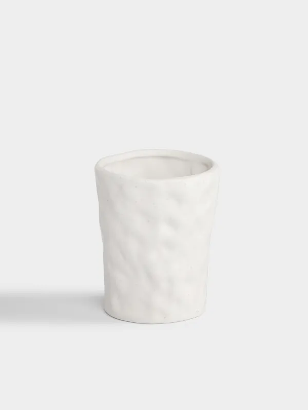 Подставка для косметических кистей, 12 см, Crumple speckled, image-0