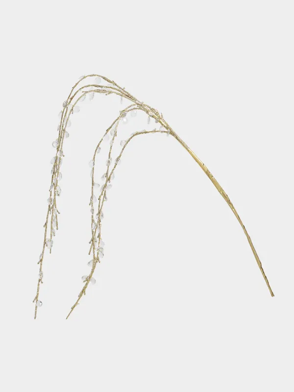 Ветка декоративная, 1 м, Кристаллы, Crystal decor, image-0