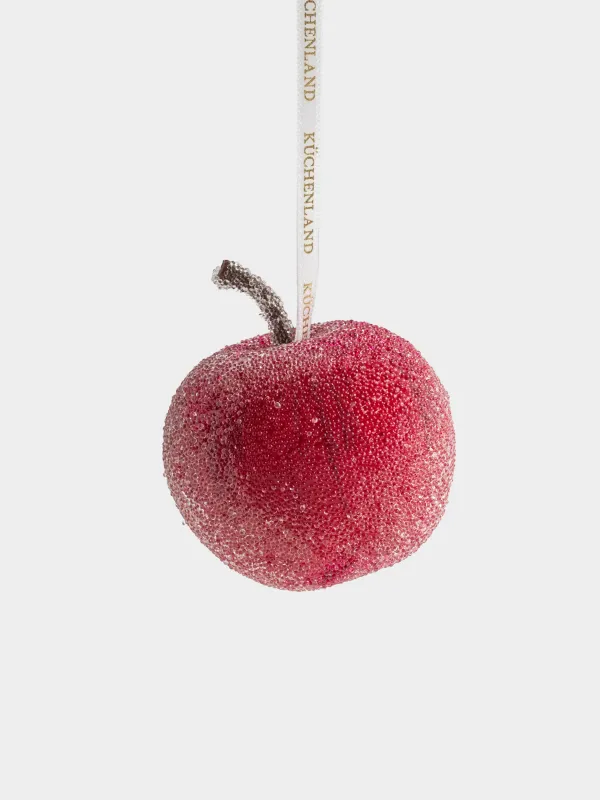 Набор елочных игрушек, 9 см, 4 шт, Фрукты, Fruits, image-2