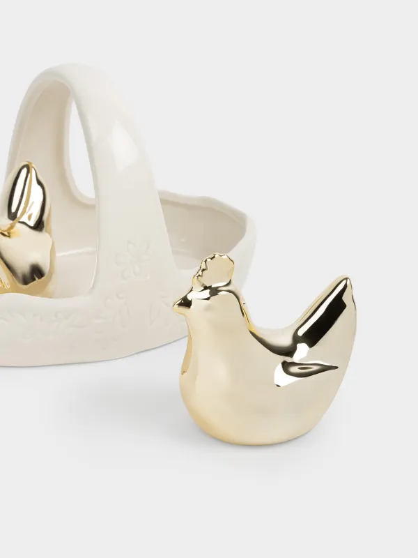 Набор для соли и перца, на подставке, Rustic Easter, image-1