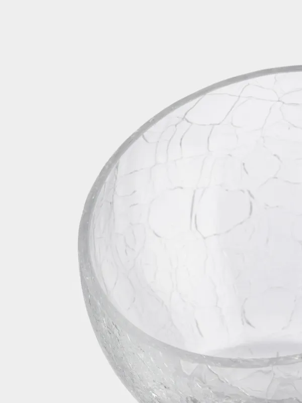 Конфетница, 15x13 см, стекло, Кракелюр, Ice, image-5