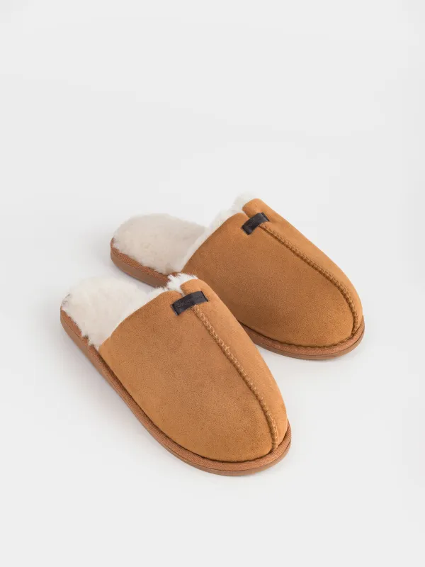 Тапочки женские, Suede, image-5