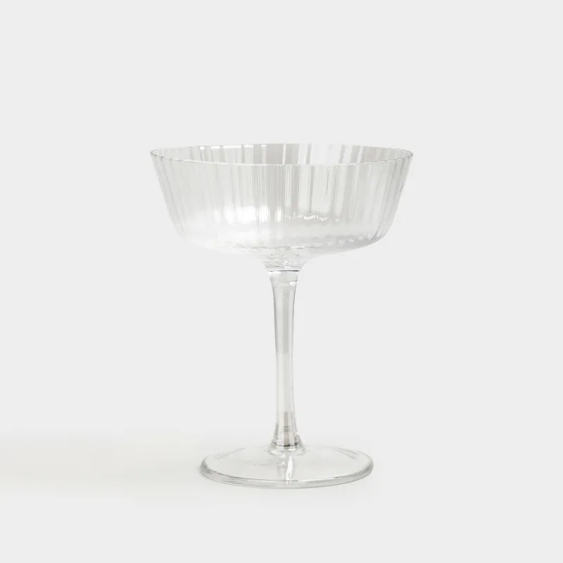 Бокал-креманка для шампанского, 230 мл, стекло Р, перламутр, Ribby polar