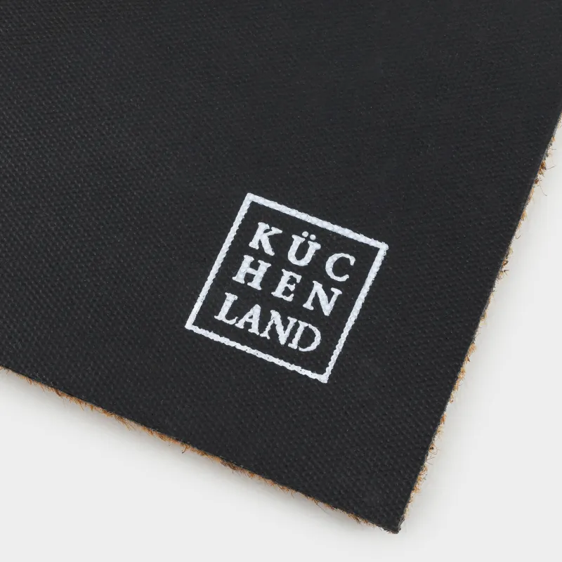 Коврик придверный, 40х60 см, кокос/ПВХ, бежевый, Елки, Door fir, image-4