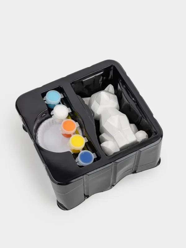 Набор для творчества, 1 пр, роспись, гипс, Графичная лиса, Creative, image-5