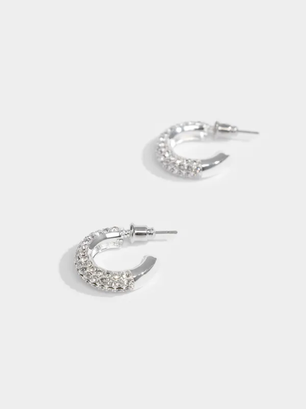 Серьги-пусеты, 2 шт, Кристаллы, Jewelry crystal, image-1