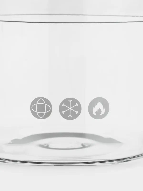 Кастрюля, 15 см, 1,5 л, стекло Б, Clear, image-5