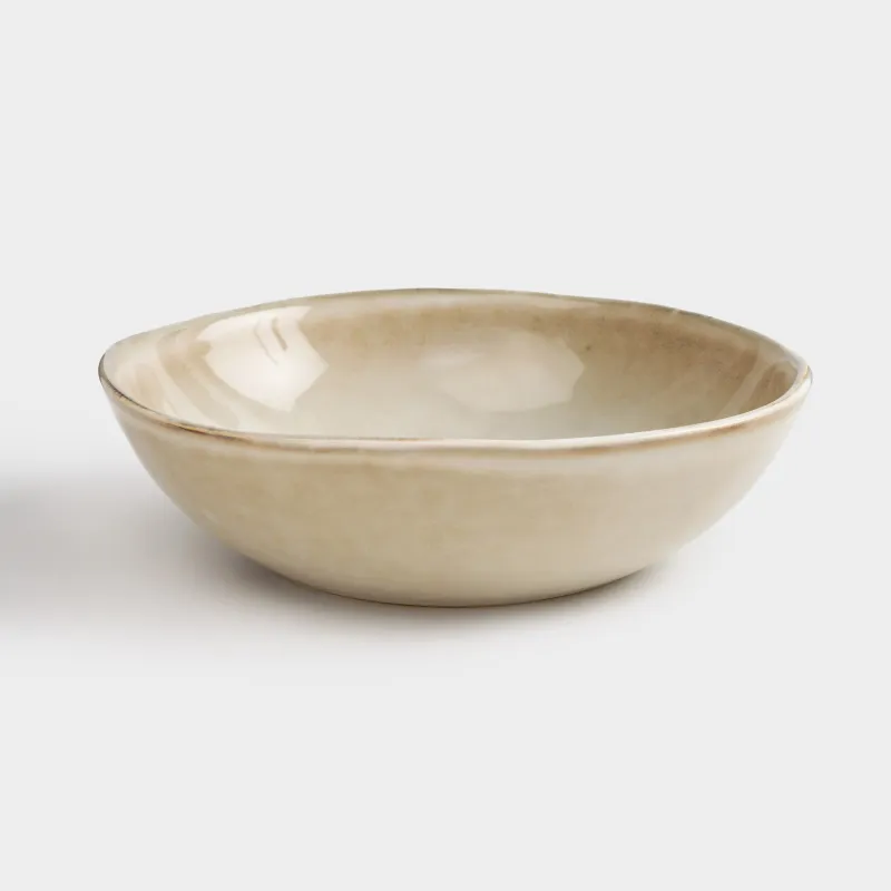 Сервиз обеденный, 6 перс, 18 пр, керамика R, бежевый, Burgos, image-4