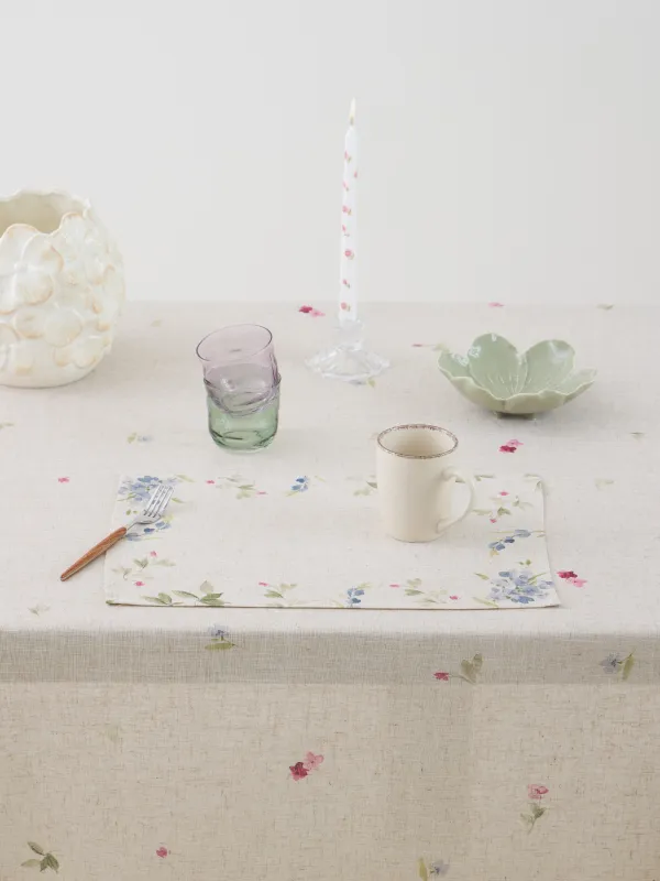 Салфетка под приборы, 30х45 см, Цветы, Colorful flowers, image-2