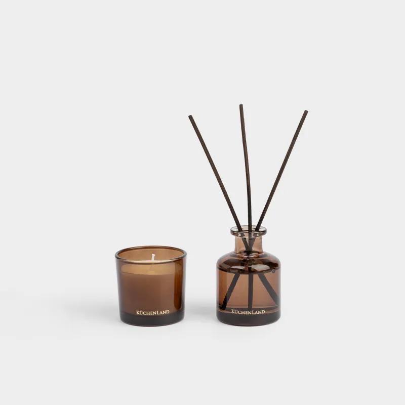 Набор ароматический, 2 пр, коричневый, Seasalt Oakmoss, Honour