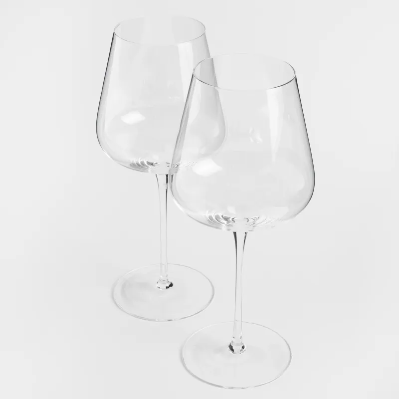 Бокал для красного вина, 650 мл, 2 шт, кристальное стекло, Ferentino, image-1